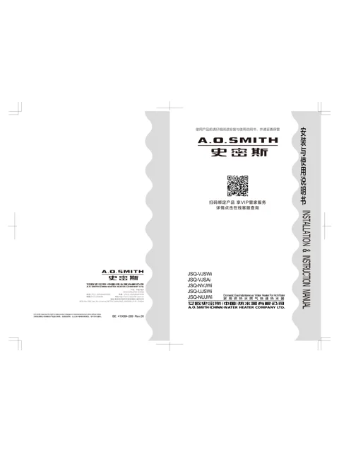 AO史密斯JSQ31-VJSWi