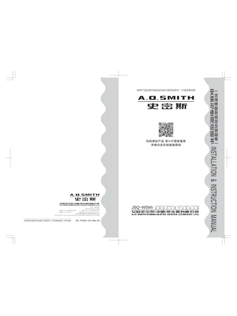 AO史密斯JSQ31-WSWi