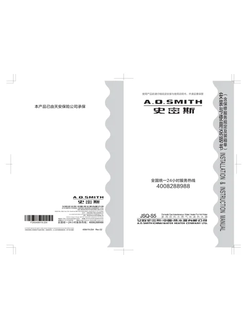 AO史密斯JSQ33-S5