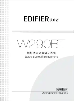 Edifier漫步者W290BT