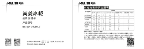 meiling美菱BC_BD-300DTX