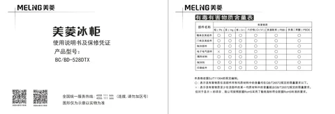 meiling美菱BC_BD-528DTX(G20924)