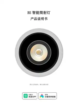 BS智能筒射灯