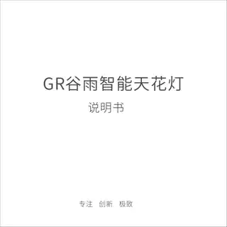 GR谷雨智能天花灯