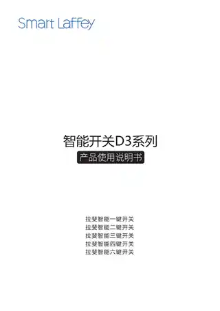 拉斐智能二键开关