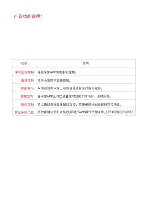 智能开关-四键mesh版