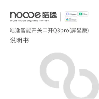 皓逸智能开关二开Q3pro(屏显版)