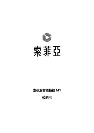 索菲亚智能柜锁M1