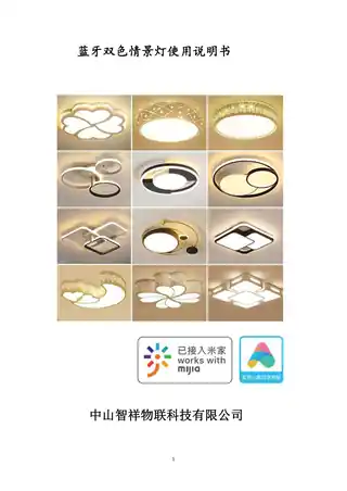 蓝牙双色情景灯