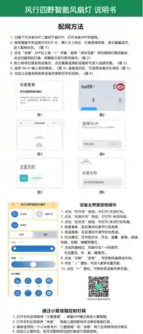 风行四野智能风扇灯