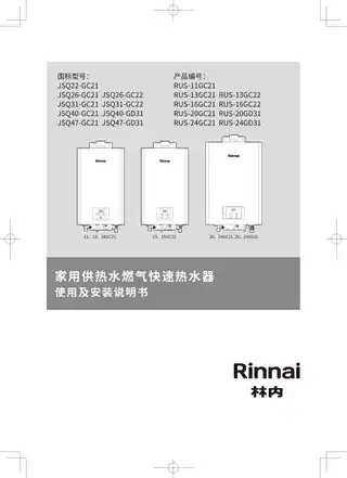 rinnai林内JSQ26-GS41