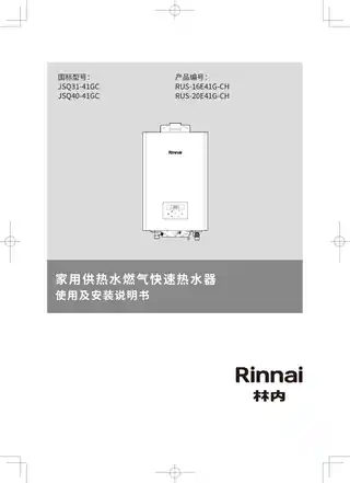 rinnai林内JSQ40-41GC
