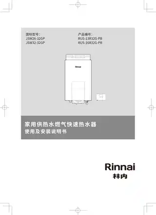rinnai林内JSW32-32GP