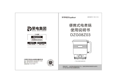 Royalstar荣事达DZG08Z03
