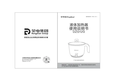 Royalstar荣事达DZG12G