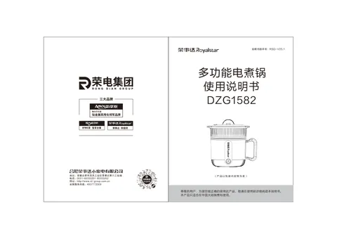 Royalstar荣事达DZG1582