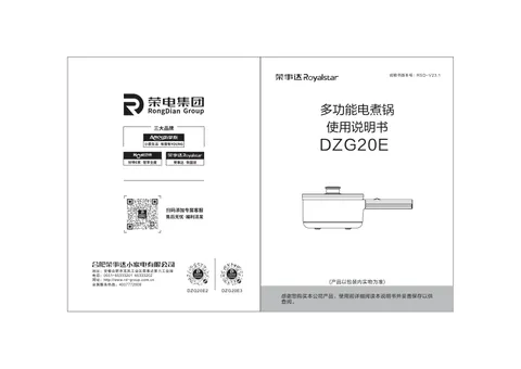 Royalstar荣事达DZG20E