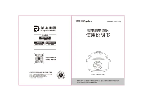 Royalstar荣事达RDG-25H，RDG-35H