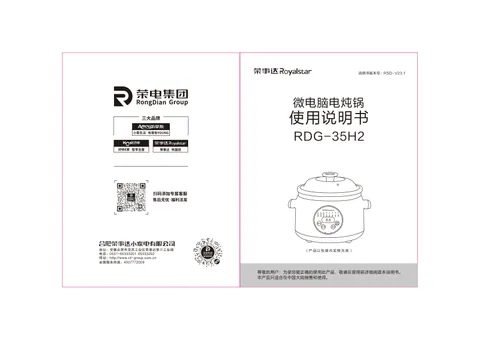 Royalstar荣事达RDG-35H2
