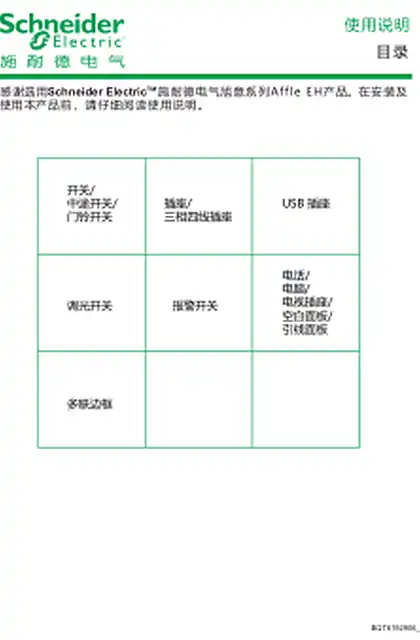 schneider施耐德AffleM3_Emanual