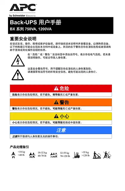 schneider施耐德BX-China_manual