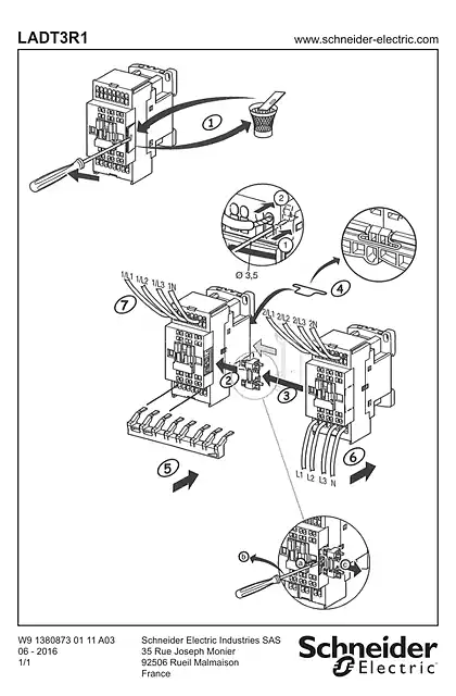 schneider施耐德LADT3R1