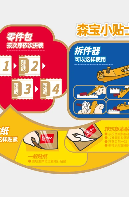 sembo森宝积木208142
