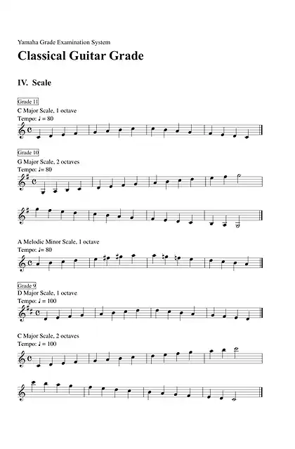 yamaha雅马哈Scores